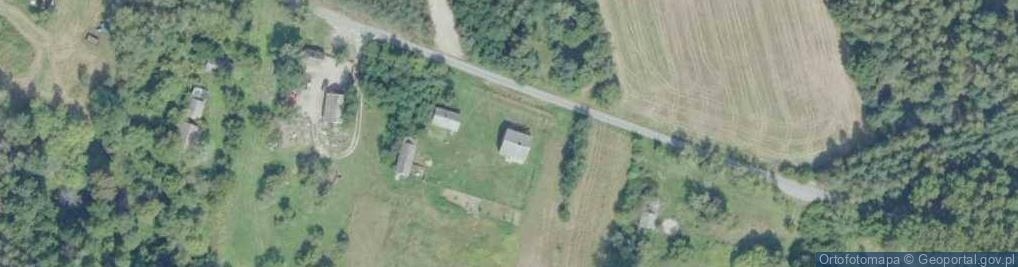 Zdjęcie satelitarne Linów-Kolonia ul.