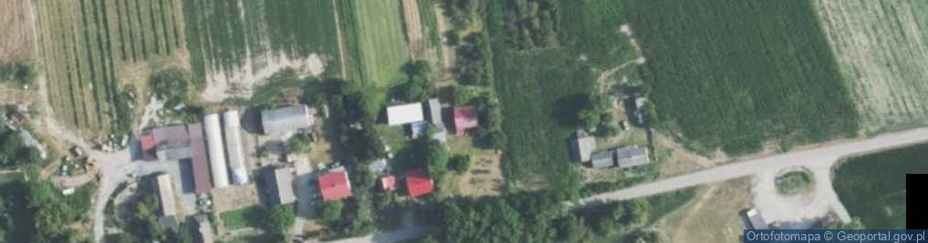 Zdjęcie satelitarne Linów-Kolonia ul.