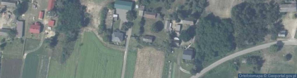 Zdjęcie satelitarne Linów ul.