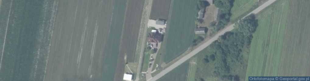 Zdjęcie satelitarne Linów ul.