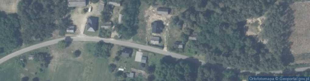 Zdjęcie satelitarne Linów ul.