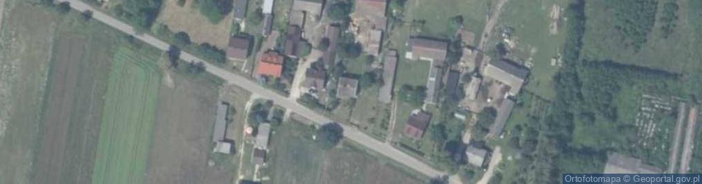 Zdjęcie satelitarne Linów ul.