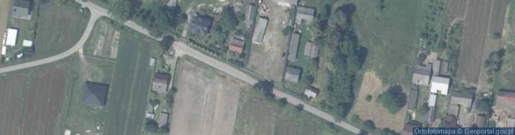 Zdjęcie satelitarne Linów ul.