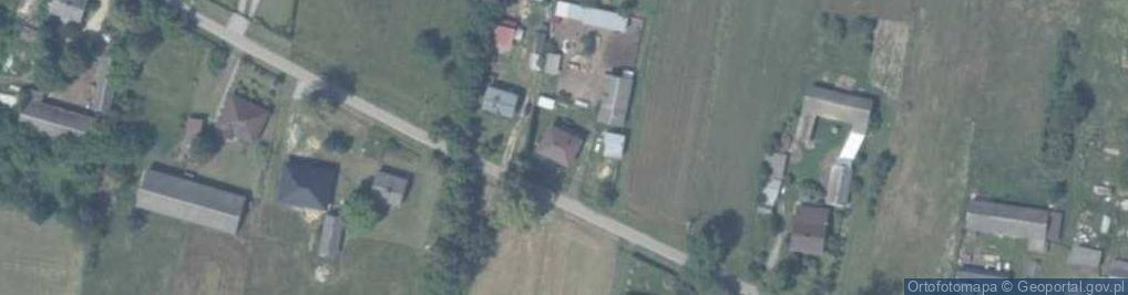 Zdjęcie satelitarne Linów ul.