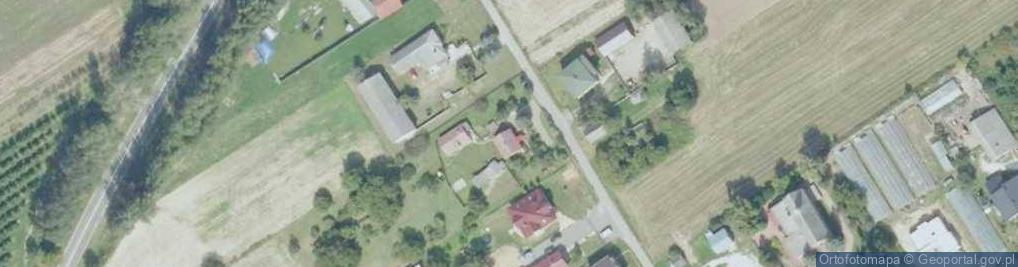 Zdjęcie satelitarne Linów ul.