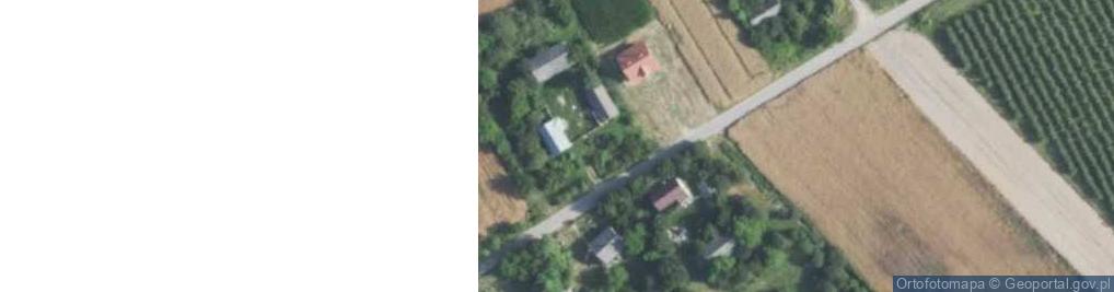 Zdjęcie satelitarne Linów ul.