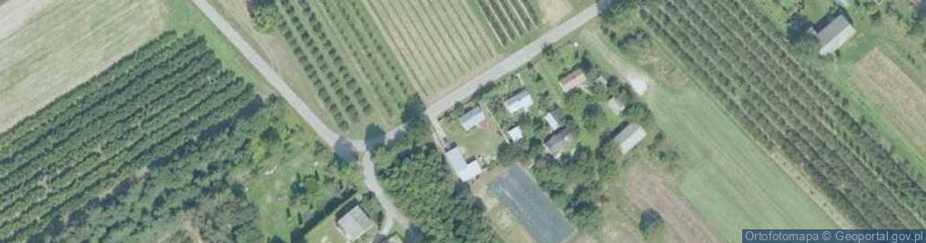 Zdjęcie satelitarne Linów ul.