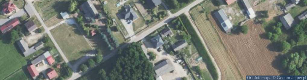 Zdjęcie satelitarne Linów ul.