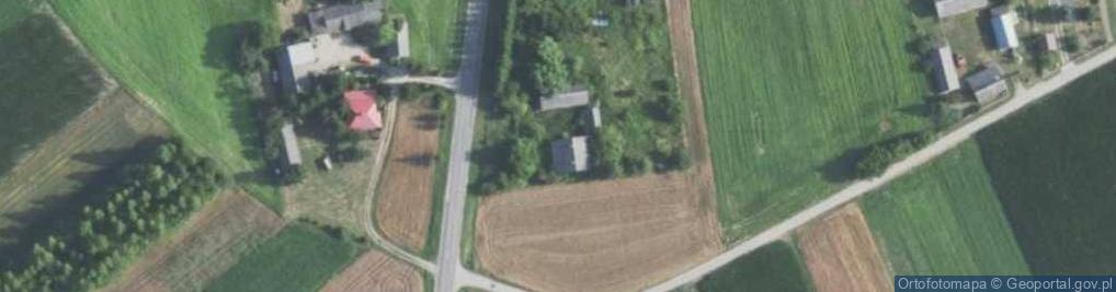 Zdjęcie satelitarne Linów ul.