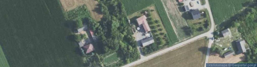 Zdjęcie satelitarne Linów ul.