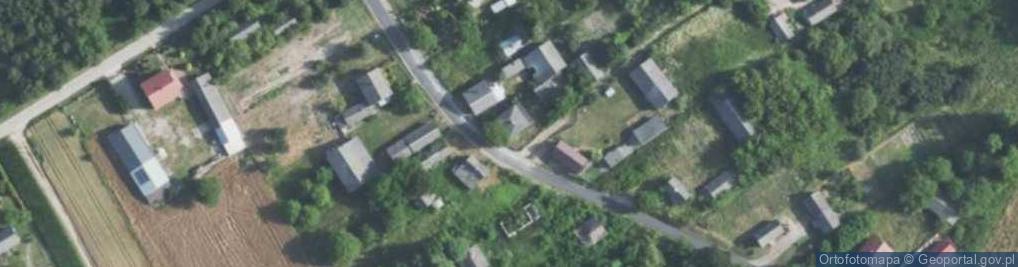 Zdjęcie satelitarne Linów ul.