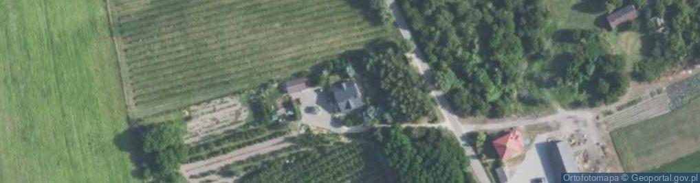 Zdjęcie satelitarne Linów ul.