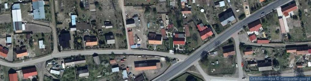 Zdjęcie satelitarne Lipiny ul.