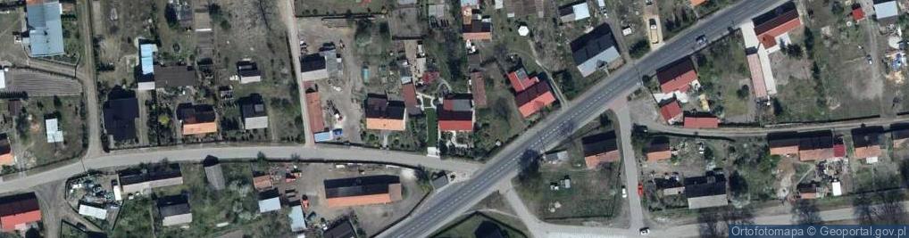 Zdjęcie satelitarne Lipiny ul.