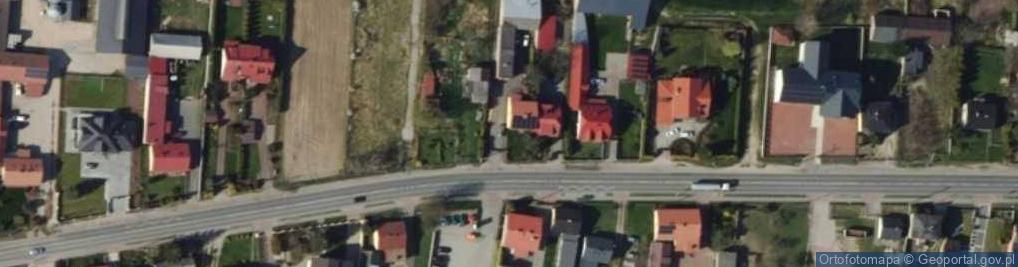 Zdjęcie satelitarne Lipiny ul.