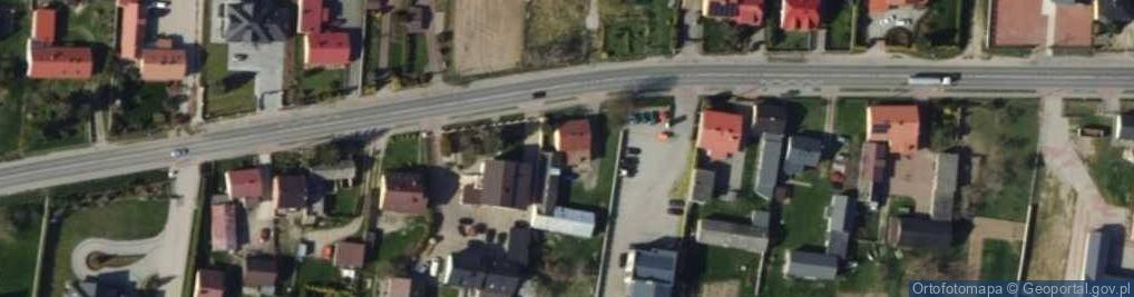 Zdjęcie satelitarne Lipiny ul.