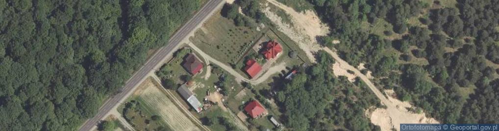 Zdjęcie satelitarne Lipsko-Polesie ul.