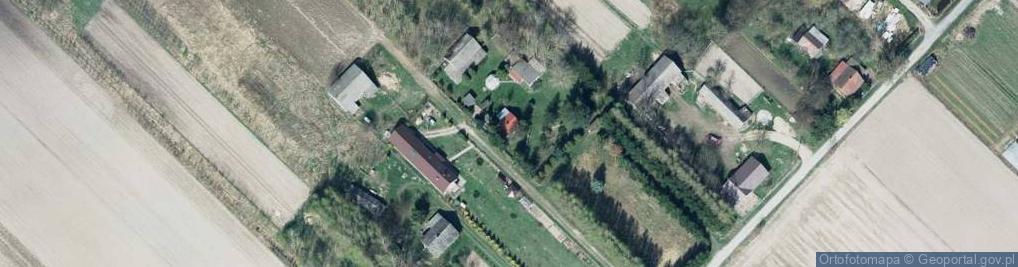 Zdjęcie satelitarne Lisiowólka ul.