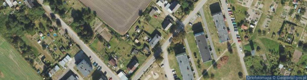 Zdjęcie satelitarne Lisnowo-Zamek ul.