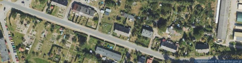 Zdjęcie satelitarne Lisnowo-Zamek ul.