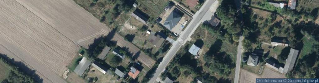 Zdjęcie satelitarne Lisów ul.