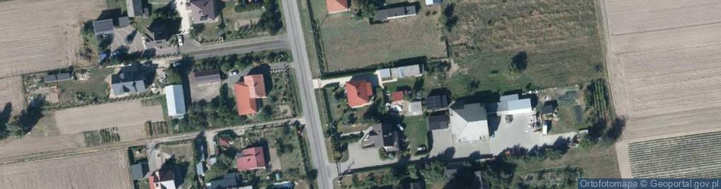 Zdjęcie satelitarne Lisów ul.