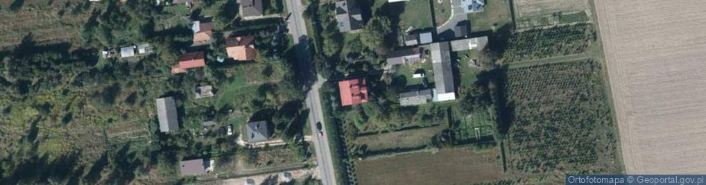 Zdjęcie satelitarne Lisów ul.