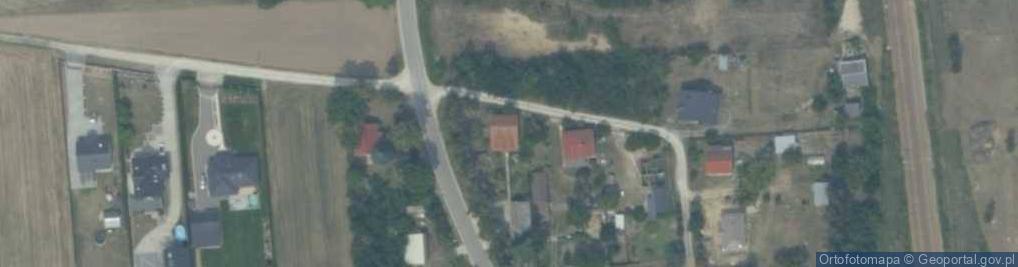 Zdjęcie satelitarne Lisów ul.