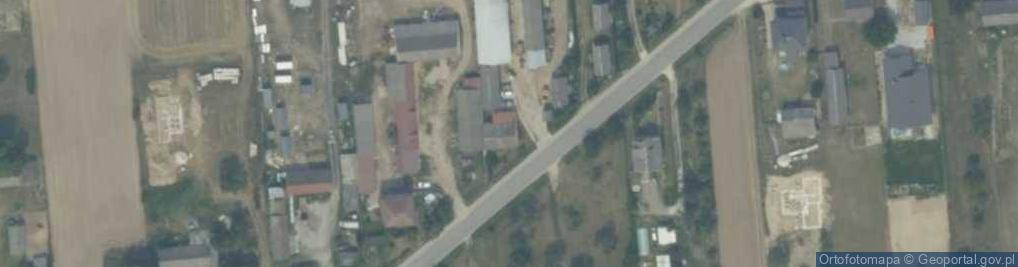 Zdjęcie satelitarne Lisów ul.