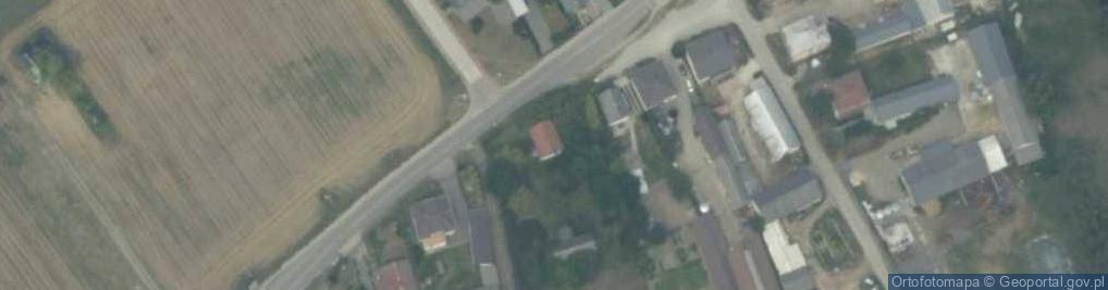 Zdjęcie satelitarne Lisów ul.