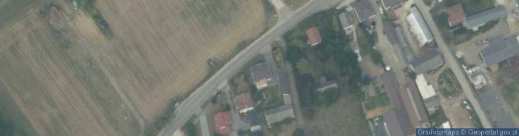 Zdjęcie satelitarne Lisów ul.