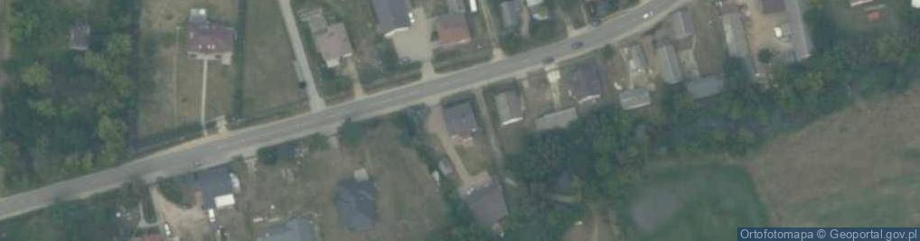 Zdjęcie satelitarne Lisów ul.