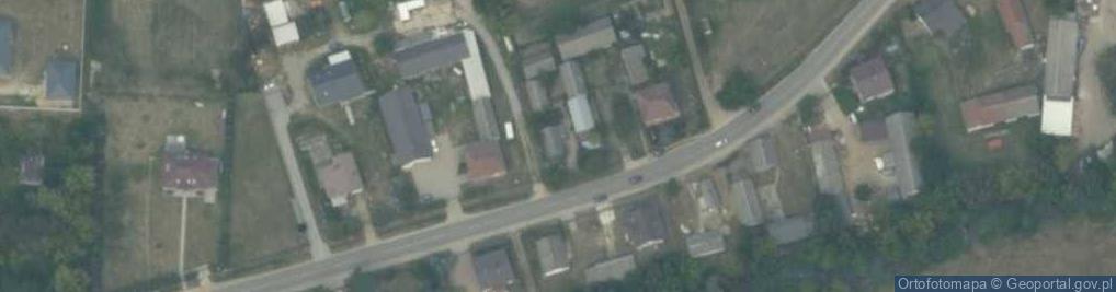 Zdjęcie satelitarne Lisów ul.