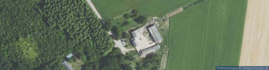 Zdjęcie satelitarne Lisów ul.