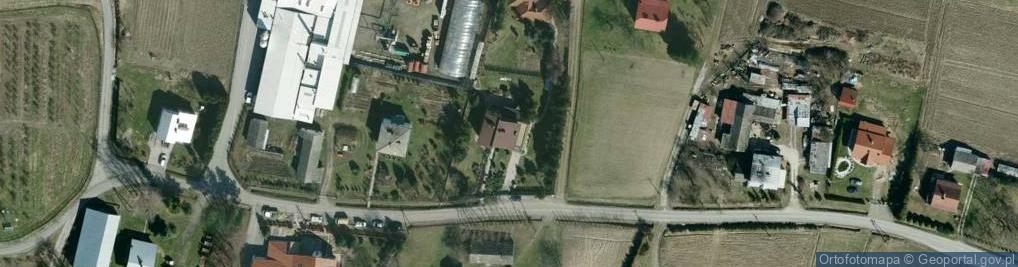 Zdjęcie satelitarne Lisów ul.