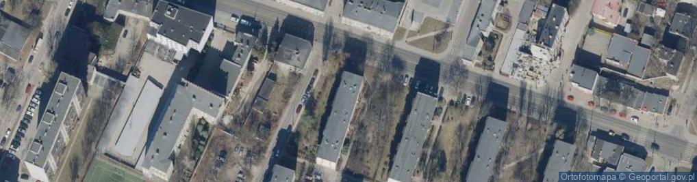 Zdjęcie satelitarne Limanowskiego Bolesława ul.