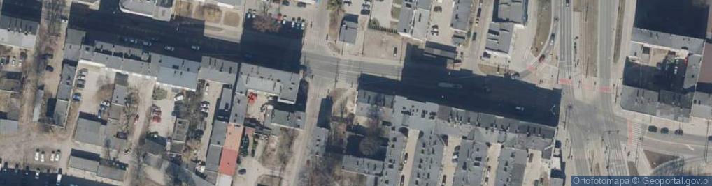 Zdjęcie satelitarne Limanowskiego Bolesława ul.