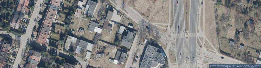 Zdjęcie satelitarne Liściasta ul.