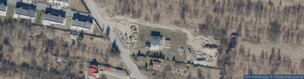 Zdjęcie satelitarne Listopadowa ul.