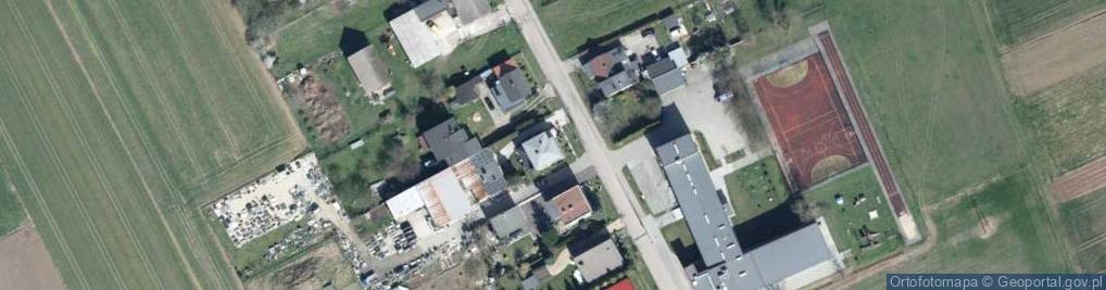 Zdjęcie satelitarne Lipska ul.