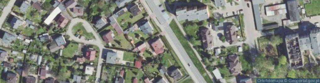 Zdjęcie satelitarne Lisowicka ul.