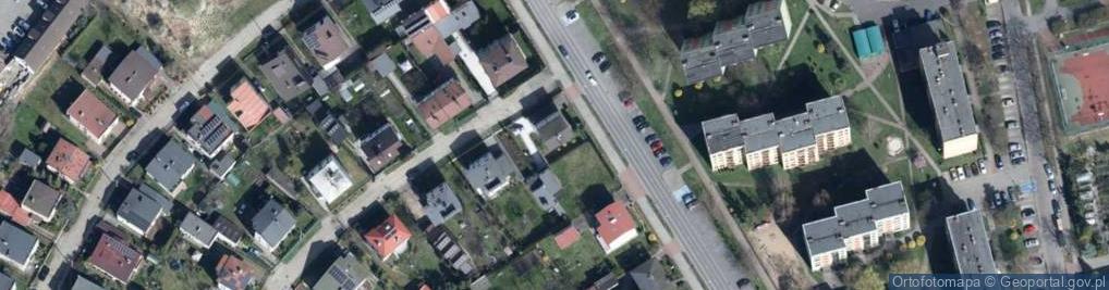 Zdjęcie satelitarne Lisowicka ul.