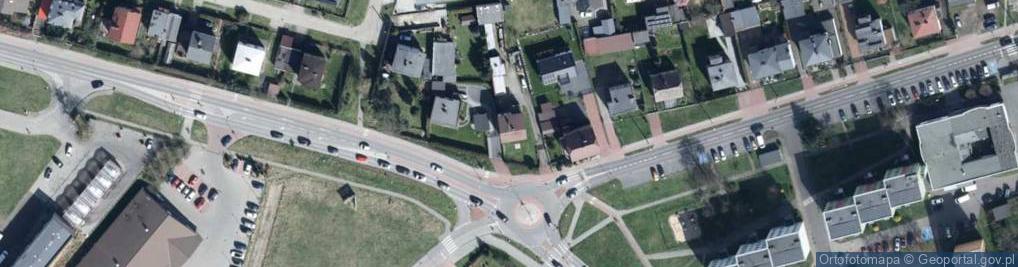 Zdjęcie satelitarne Lisowicka ul.