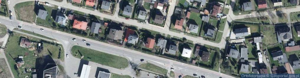 Zdjęcie satelitarne Lisowicka ul.