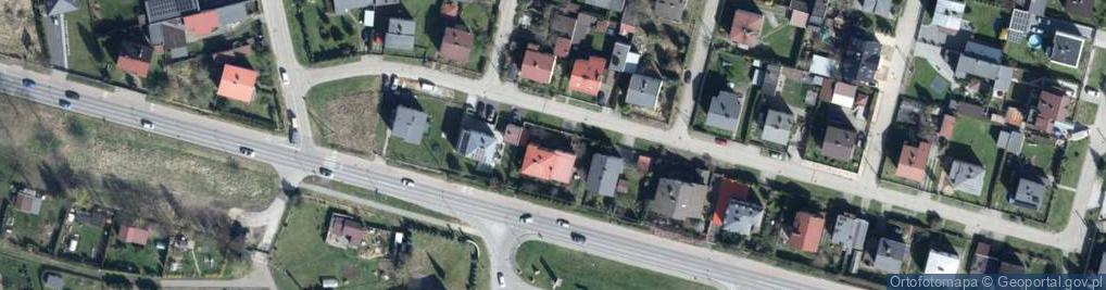 Zdjęcie satelitarne Lisowicka ul.