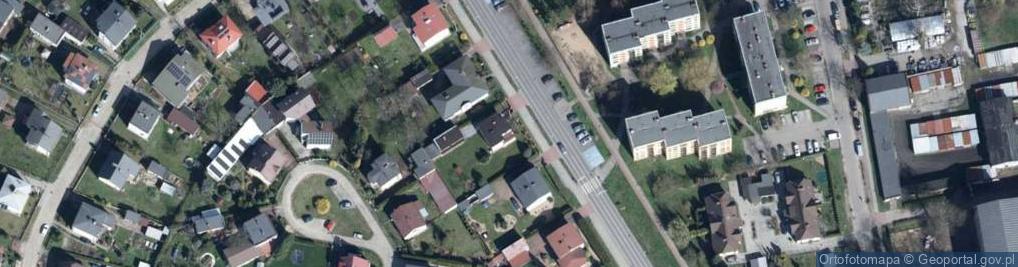 Zdjęcie satelitarne Lisowicka ul.