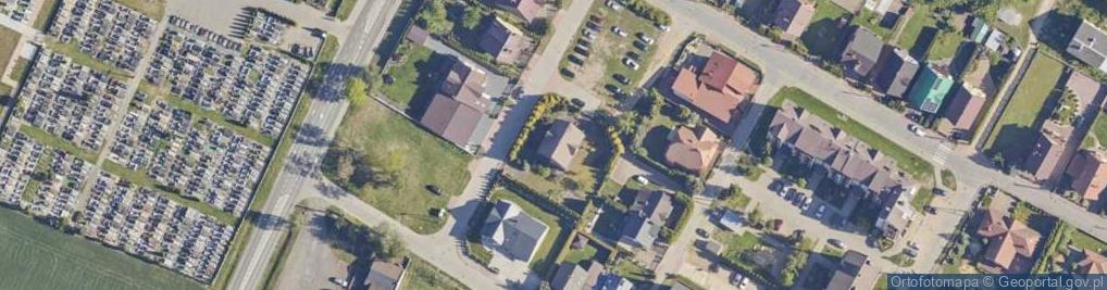 Zdjęcie satelitarne Liliowa ul.