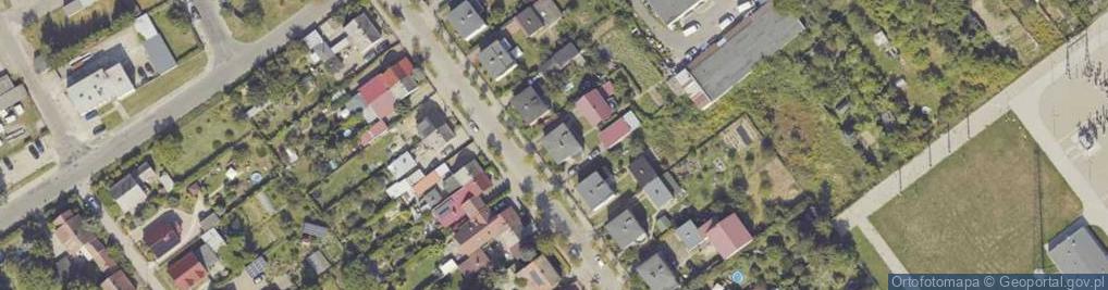 Zdjęcie satelitarne Lipce ul.
