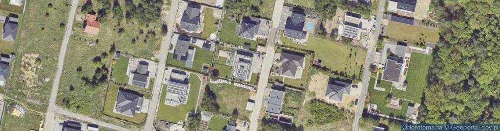 Zdjęcie satelitarne Lisów ul.