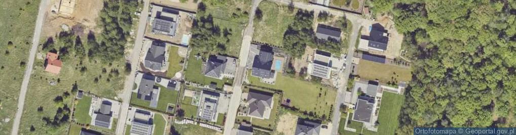 Zdjęcie satelitarne Lisów ul.